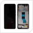 Οθόνη με Touch Screen & Μεσαίο Πλαίσιο Xiaomi Redmi Note 14 5G Μαύρο (Original)