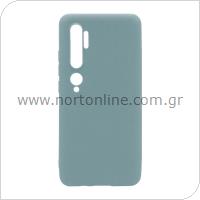 Θήκη Soft TPU inos Xiaomi Mi Note 10/ Mi Note 10 Pro S-Cover Πετρόλ