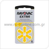 Hearing Aid Battery Rayovac Extra Advanced 10 (6 pcs.)
