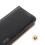 Leather Wallet Cover Dux Ducis Hivo RFID Wallet Apple iPhone 15 Plus Black