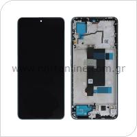 LCD with Touch Screen & Middle Plate Xiaomi Redmi Note 13 Pro 5G Ocean Teal (Original)