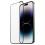 Tempered Glass Full Face Dux Ducis Apple iPhone 15 Pro Black (1 pc)
