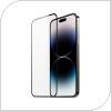 Tempered Glass Full Face Dux Ducis Apple iPhone 15 Pro Black (1 pc)