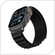 Λουράκι Spigen WBF1 Apple Watch (44/ 45/ 46/ 49mm) Μαύρο
