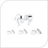 Silicone Eartips AhaStyle WG86-K Apple AirPods Pro 1 & 2 White (3 pairs)