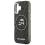 Θήκη Σιλικόνης Karl Lagerfeld Magsafe Apple iPhone 17 Glitter Karl & Choupette Heads Μαύρο