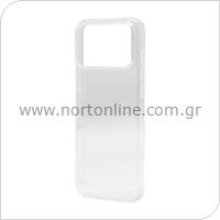 Θήκη TPU inos Apple iPhone 17 Pro Max Ultra Slim 0.3mm Διάφανο