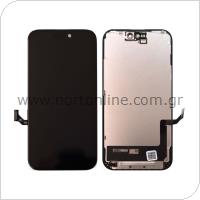 LCD with Touch Screen Soft Oled Apple iPhone 15 Black (OEM)