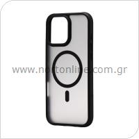 TPU & PC Case inos Apple iPhone 16 Pro MagFlame Black