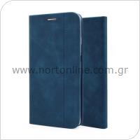 Flip Book Case inos Samsung A125F Galaxy A12/ A127F Galaxy A12 Nacho/ M127F Galaxy M12 S-Folio NE Blue