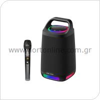 Portable Bluetooth Speaker Blavec WS-01 with Karaoke Function 160W Black
