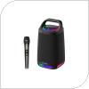 Φορητό Ηχείο Bluetooth Blavec WS-01 Karaoke TWS BT 5.3 USB AUX 4500mAh 160W Μαύρο