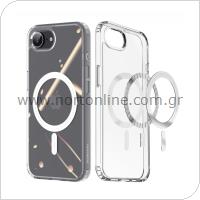 Θήκη TPU & PC Dux Ducis Clin Magnetic MagSafe Apple iPhone 16e Διάφανο