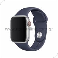 Λουράκι Devia Sport Apple Watch (42/ 44/ 45mm) Deluxe Σκούρο Μπλε