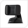 Universal Βάση Στήριξης Ταμπλό & Παρμπρίζ Αυτοκινήτου Devia ES049 V2 για Smartphones 3.5'' έως 6.5'' Μαύρο