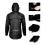 Rain Jacket Rockbros Breathable Windproof XXL Black