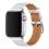 Strap Devia Elegant PU Leather Apple Watch (42/ 44/ 45/ 49mm) White