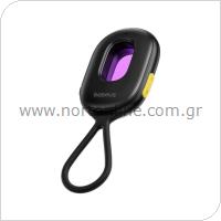 Camera Detector Baseus Heyo Series II with Alarm, Mini Flashlight & Baseus Simple USB A to USB C Cable Black