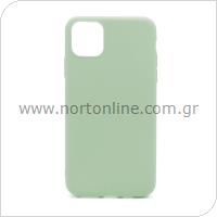 Soft TPU inos Apple iPhone 11 Pro Max S-Cover Olive Green