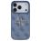 Θήκη PU Guess Apple iPhone 17 Pro Max Hardcase Big Logo 4G Μπλε