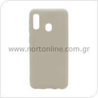 Soft TPU inos Samsung A202F Galaxy A20e S-Cover Grey