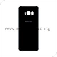 Battery Cover Samsung G955F Galaxy S8 Plus Black (OEM)