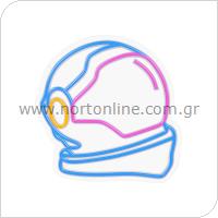Neon Plexi Forever Light FPNE22 ASTRONAUT (USB, On/Off & Dimmer) Πολύχρωμο