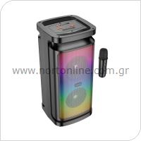 Portable Bluetooth Speaker Borofone BP25 Vida with Karaoke Function 20W Black