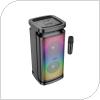 Φορητό Ηχείο Bluetooth Borofone BP25 Vida Karaoke TWS BT 5.4 USB MicroSD 3600mAh 20W Μαύρο