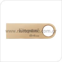 USB 3.2 Flash Disk Kingston DataTraveler DTSE9 USB A 64GB Χρυσό