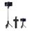 Selfie Stick & Τρίποδο Devia ES083 για Smartphones Πλάτους 58 έως 92mm Μαύρο