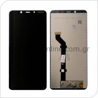 LCD with Touch Screen Nokia 3.1 Plus Black (OEM)