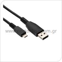 Charging Cable USB A to Micro USB for Bluetooth Headsets 60cm (Bulk)