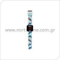 Ψηφιακό Ρολόι Χειρός με Οθόνη LED Kids Licensing LAS4039 Lilo & Stitch Γαλάζιο