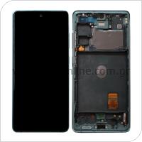 LCD with Touch Screen & Front Cover Samsung G780F Galaxy S20 FE Mint (Original)