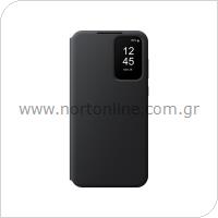 Θήκη Flip S-View Samsung EF-ZA556CBEG A556B Galaxy A55 5G Μαύρο