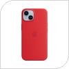 Θήκη Silicon με MagSafe Apple MPRW3 iPhone 14 Κόκκινο