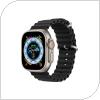 Λουράκι Σιλικόνης Dux Ducis OceanWave Bracelet Apple Watch (42/ 44/ 45mm) Μαύρο