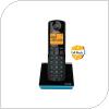 Ασύρματο Τηλέφωνο Alcatel S280 με Δυνατότητα Αποκλεισμού Κλήσεων Μαύρο-Μπλε
