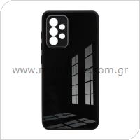TPU & Glass Case inos Samsung A525F Galaxy A52/ A526B Galaxy A52 5G/ A528B Galaxy A52s 5G CamGuard Black