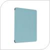TPU Flip Case Devia Apple iPad 10.2'' (2019)/ 10.2'' (2020)/ 10.2'' (2021) Leather with Pencil Case Light Blue