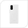 LED Cover Samsung EF-KG980CWEG G980 Galaxy S20 Λευκό