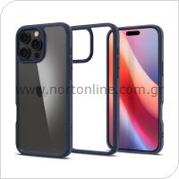 Θήκη TPU & PC Spigen Ultra Hybrid Apple iPhone 16 Pro Σκούρο Μπλε