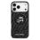 Θήκη Σιλικόνης Karl Lagerfeld Magsafe Apple iPhone 17 Pro Max Glitter Karl & Choupette Heads Μαύρο