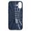 Soft TPU Back Cover Case Spigen Liquid Air Apple iPhone 16 Navy Blue