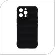 Θήκη Shield TPU inos Apple iPhone 14 Pro Max Stripes Μαύρο