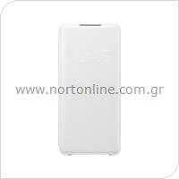 Flip Led View Cover Samsung EF-NG985PWEG G985 Galaxy S20 Plus White