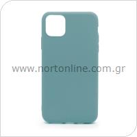 Soft TPU inos Apple iPhone 11 Pro Max S-Cover Petrol