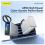 Power Bank Foneng PX132 65W 20000mAh with 3 Ports & Color Display Silver