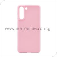 Θήκη Soft TPU inos Samsung G991B Galaxy S21 5G S-Cover Dusty Ροζ